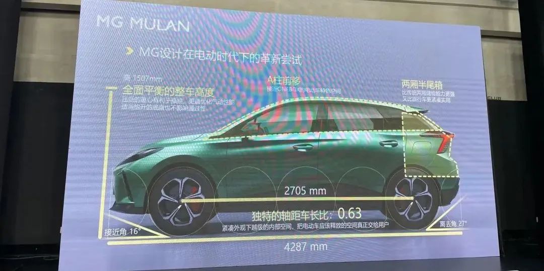 抢先实拍MG Mulan，以XFV的差异化定位，与同级对手竞争