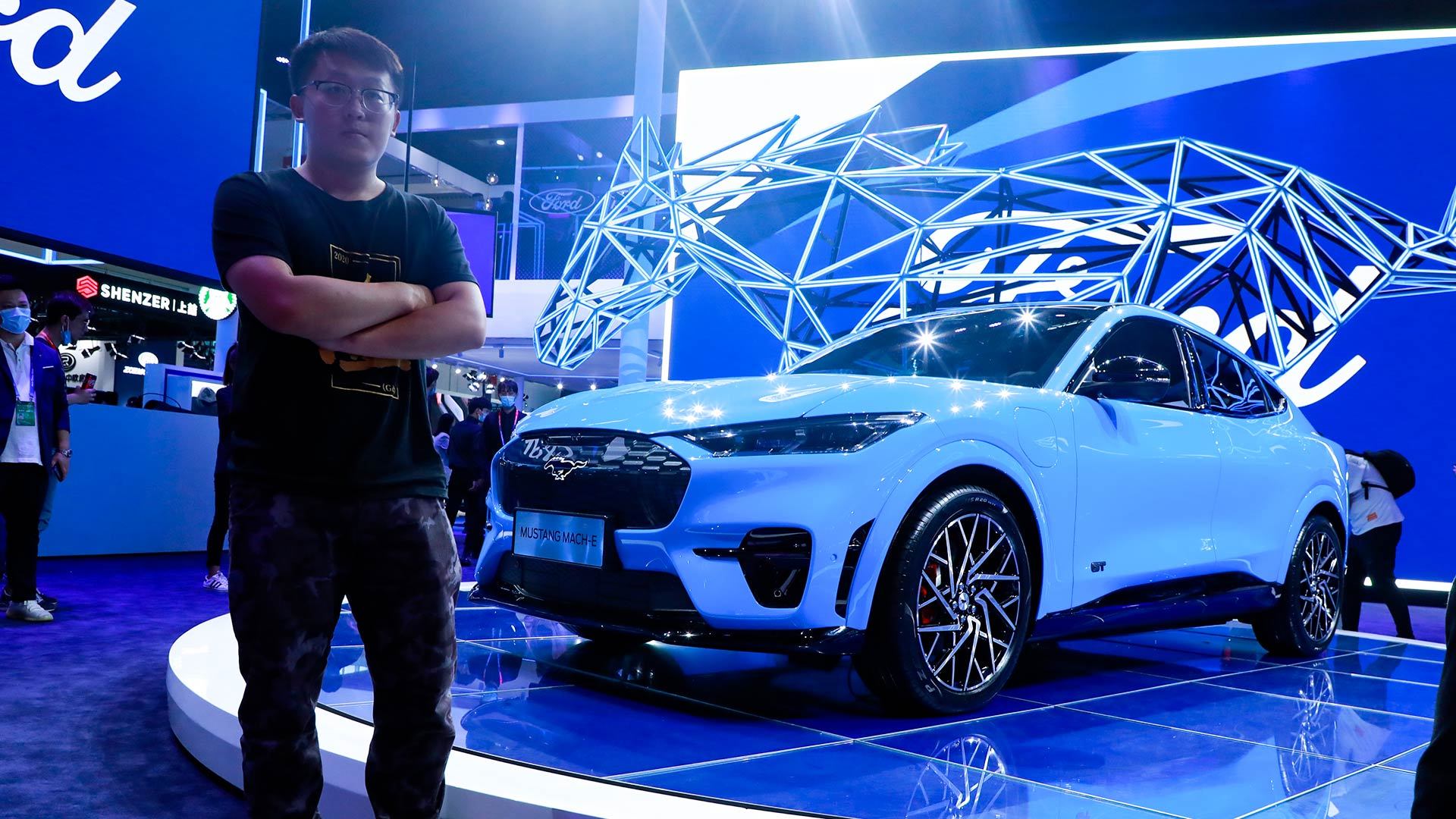 野马还是电驴福特电动新车mustangmache汽场