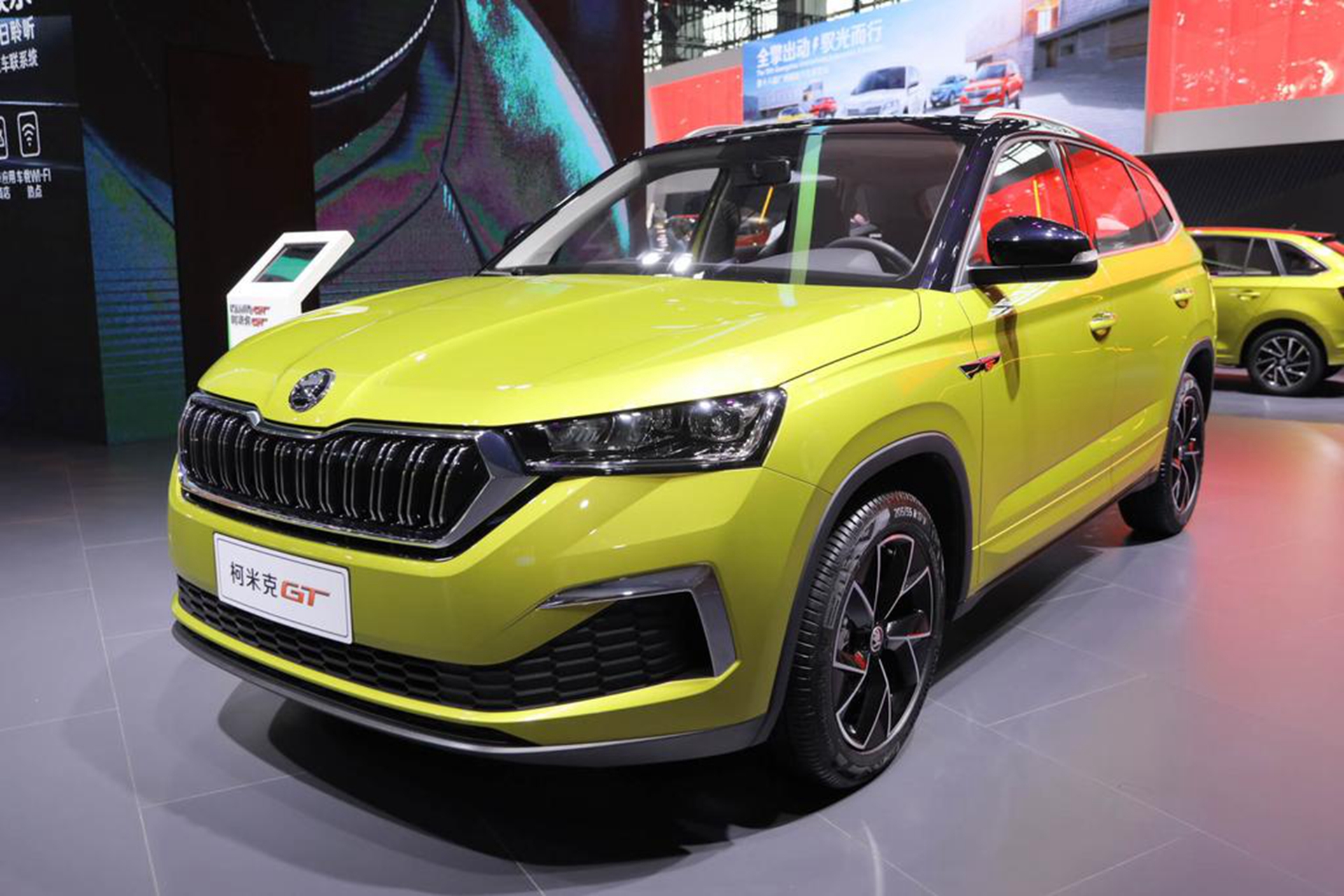 1119万元起新款斯柯达柯米克gt上市配置升级小号撩车