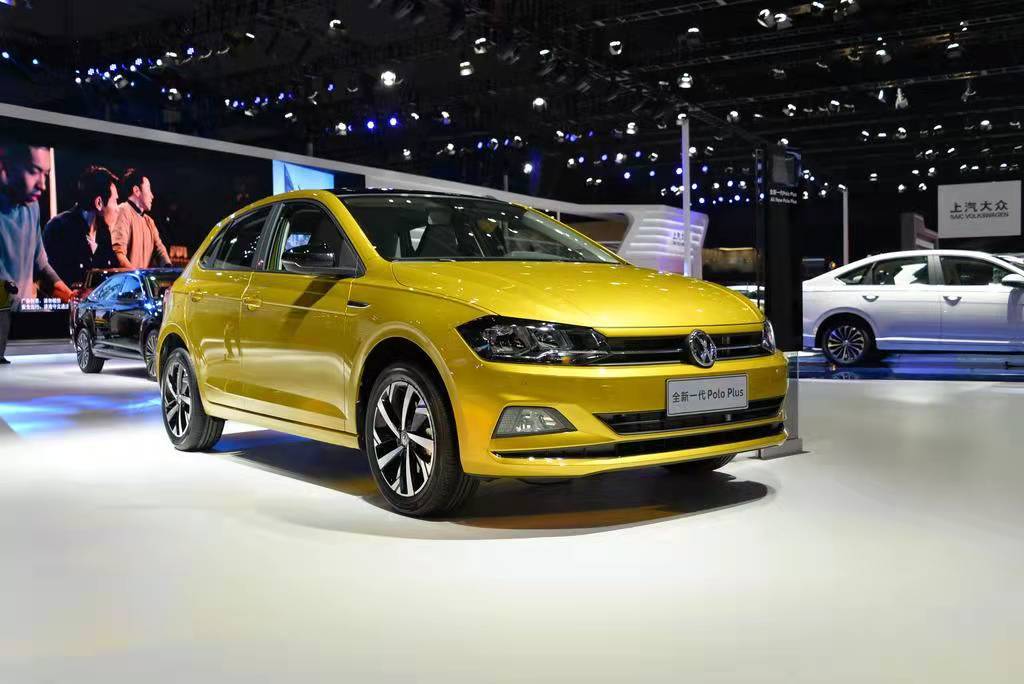 polo plus纵情乐活版与现款在售车型的外观完全一致,依然采用了大众