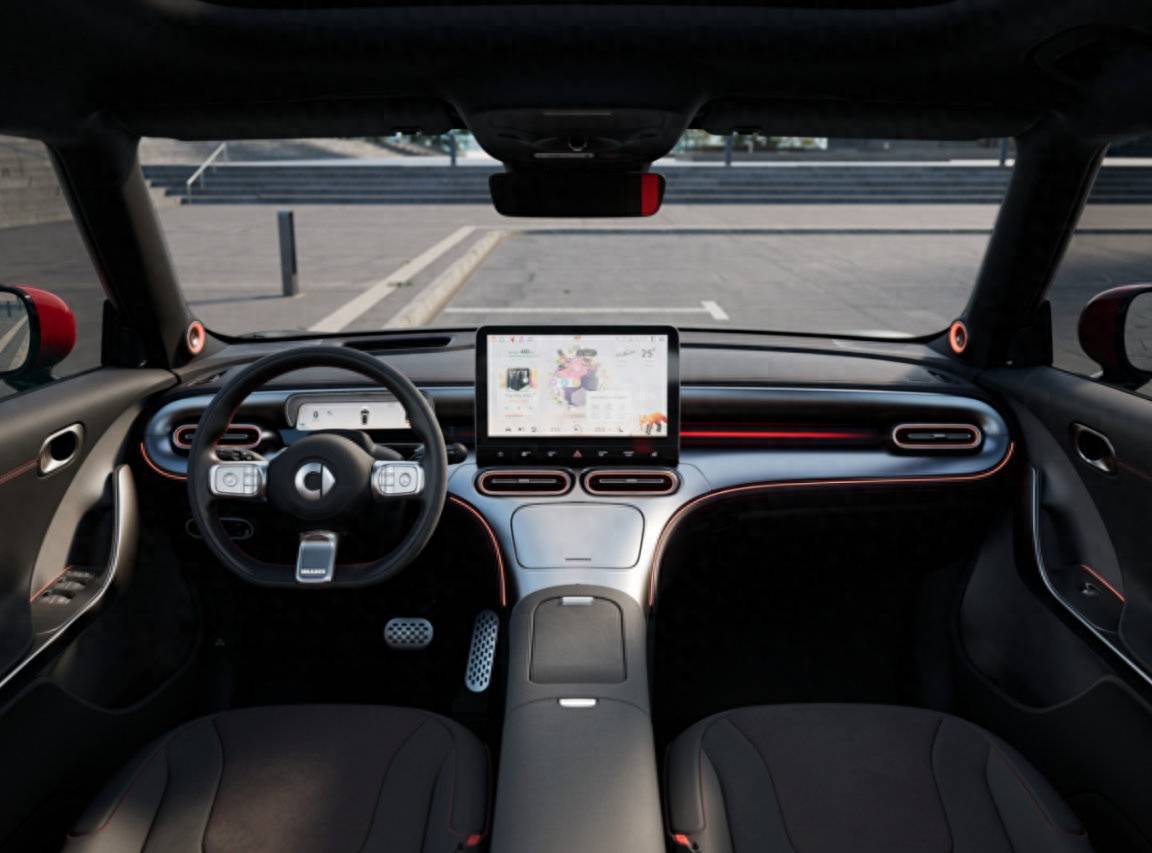 联手brabus打造smart精灵#1性能版 百公里加速3.